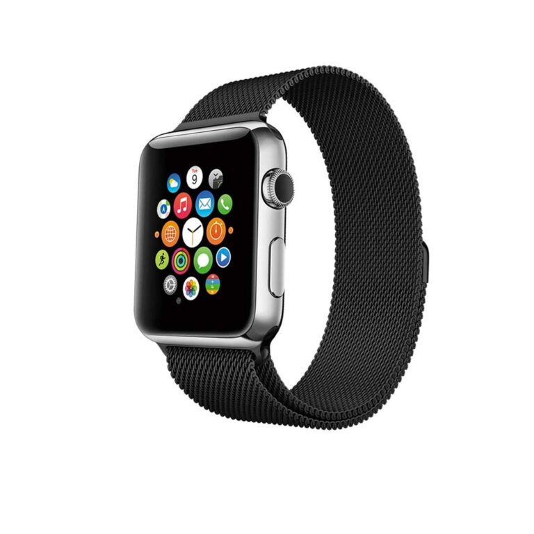 Porodo iGuard by Porodo Steel Mesh Watch Band for Apple Watch 44mm / 45mm