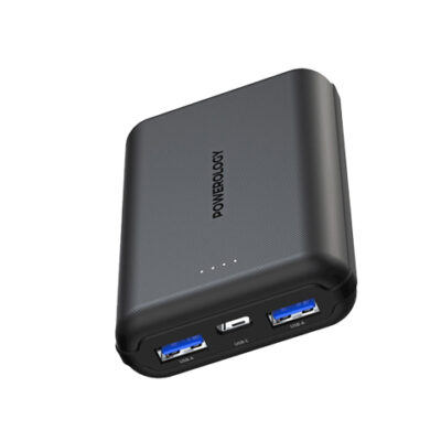 Powerology 10000 mAh PD20w QC 18W 2*USB-A 1*USB-C Port Fast Charging Power Bank