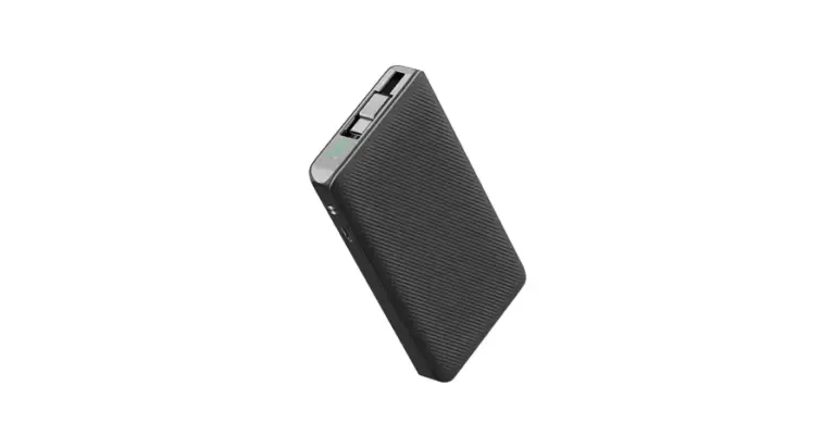 Powerology 10000mAh Retractable Cable Power Bank