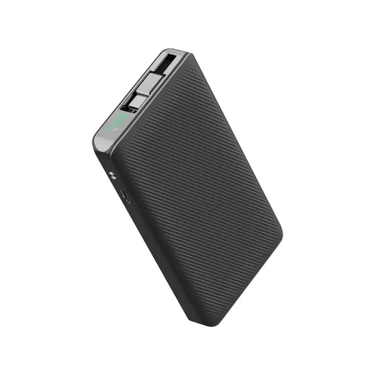 Powerology 10000mAh Retractable Cable Power Bank
