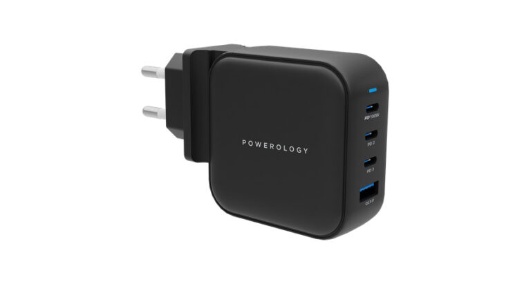 Powerology 100W Triple PD + 1 QC3.0 World Travel Kit