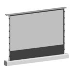Powerology 100" Motorised Floor Projection Screen