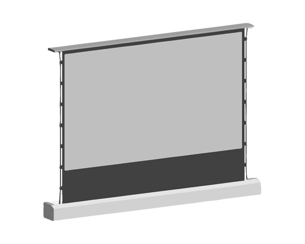 Powerology 100" Motorised Floor Projection Screen