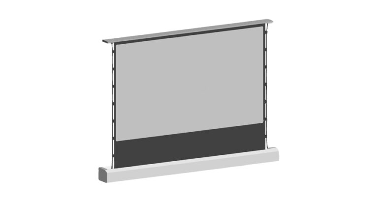 Powerology 100" Motorised Floor Projection Screen