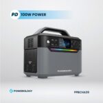 Powerology 120000mAh Portable Power Generator Fast Charging 384Wh 600W