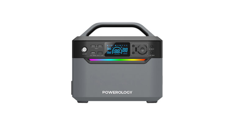 Powerology 120000mAh Portable Power Generator Fast Charging 384Wh 600W