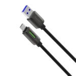 Powerology 12W Braided USB-A to USB-C Cable