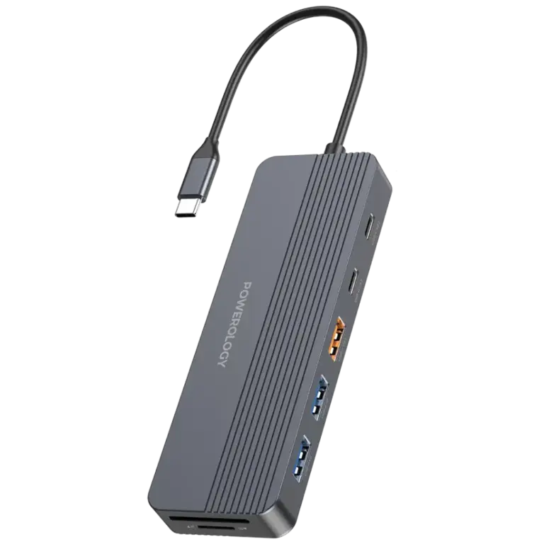 Powerology 12-in-1 USB-C Multi-Port HUB