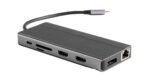 Powerology 13-in-1 Dual HDMI & DisplayPort USB-C HUB Ethernet