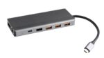 Powerology 13-in-1 Dual HDMI & DisplayPort USB-C HUB Ethernet