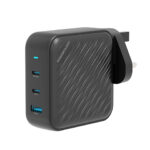 Powerology 140W PD QC 2xUSB-C and 1xUSB-A GaN Charger UK
