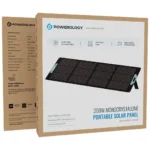Powerology 200W Monocrystalline Portable Solar Panel