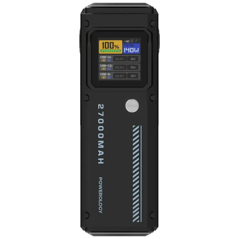Powerology 27000mAh Smart Display Power Bank