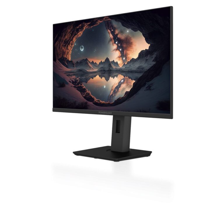 Powerology 27" 4K Office Monitor with RGB light