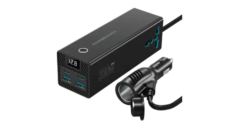 Powerology 2AC Universal 300W Power Inverter PD 36W