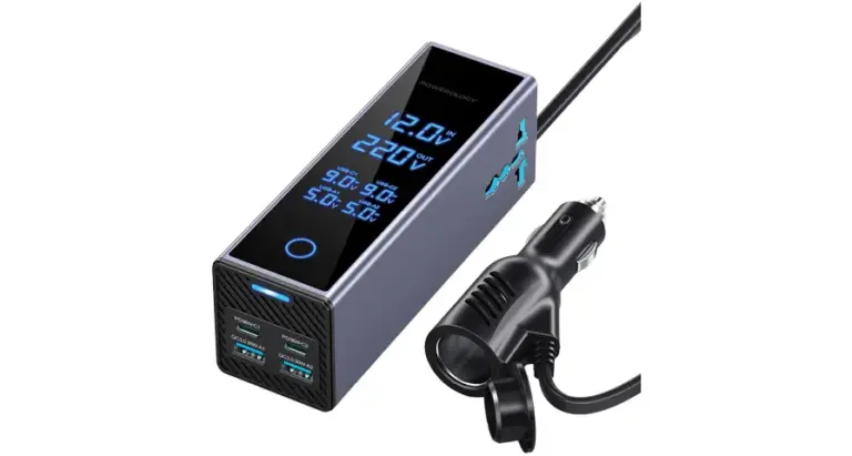 Powerology 2×AC Socket Car Power Inverter
