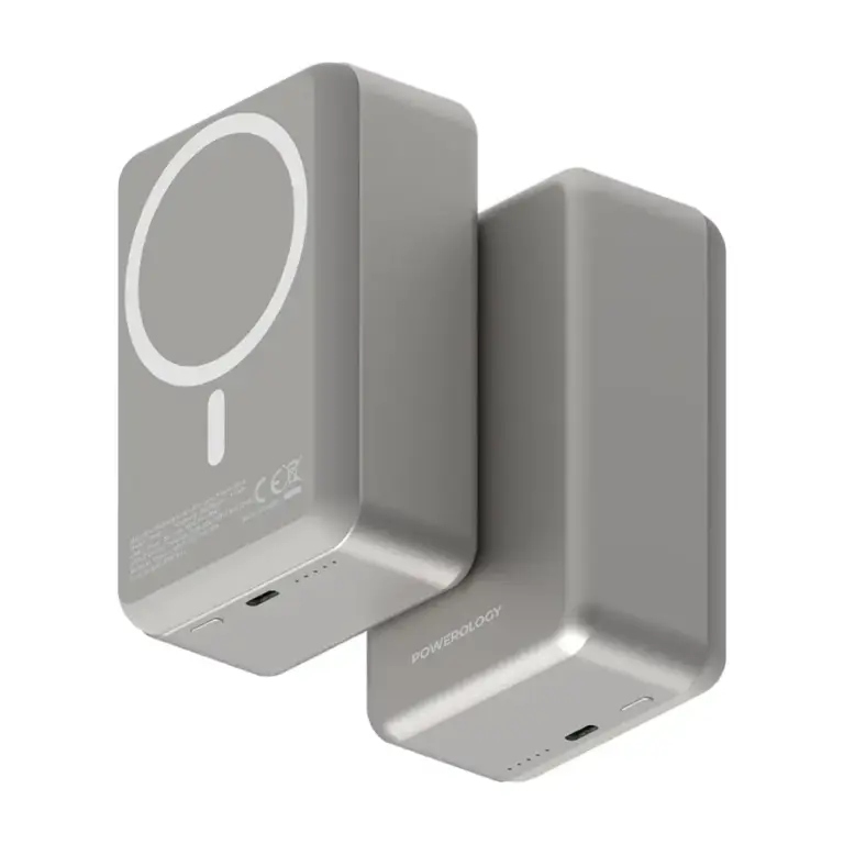 Powerology 30000mAh MagSafe Aluminum Power Bank