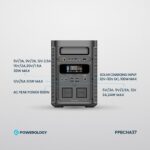Powerology 300W Portable Generator Integrated Hi-Fi Sound System