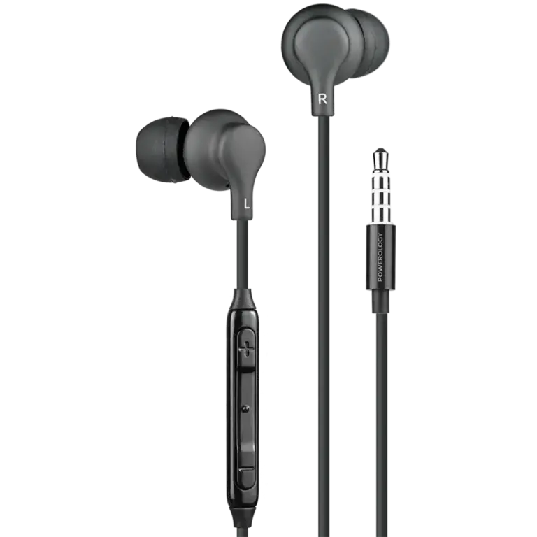 Powerology 3.5mm In-Ear Stereo Earphones