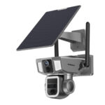 Powerology 4G/WiFi 360° Dual Lens Outdoor Camera