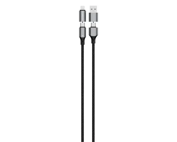 Powerology 4-In-1 Charging & Data Transfer Cable