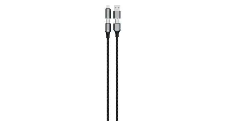 Powerology 4-In-1 Charging & Data Transfer Cable