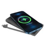 Powerology 4 in 1 Power Bank Station with Built-in Lightning And Type-C Cable