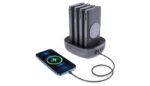 Powerology 4 in 1 Power Bank Station with Built-in Lightning And Type-C Cable