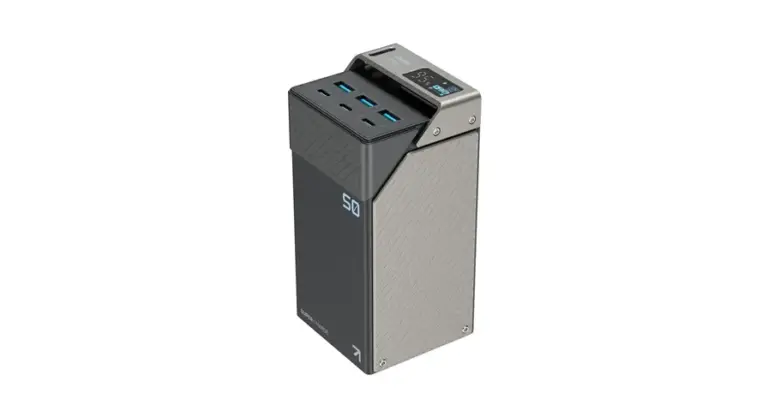 Powerology 50000mAh Power Bank 65W 3×PD Type-C and 3×USB-A