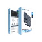 Powerology 5000mAh Power Bank With Magnetic Wireless Charger Car Mount