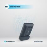 Powerology 5000mAh Power Bank With Magnetic Wireless Charger Car Mount