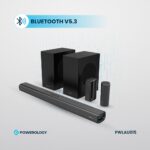 Powerology 5.2.4CH Dual Woofer Wireless Home Theater