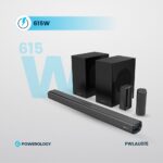 Powerology 5.2.4CH Dual Woofer Wireless Home Theater