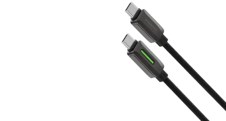Powerology 60W Braided USB-C to USB-C Cable