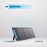 Powerology 60W Mono-Crystalline Solar Panel- Black