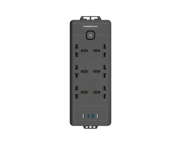 Powerology 6AC 2500W Power Strip