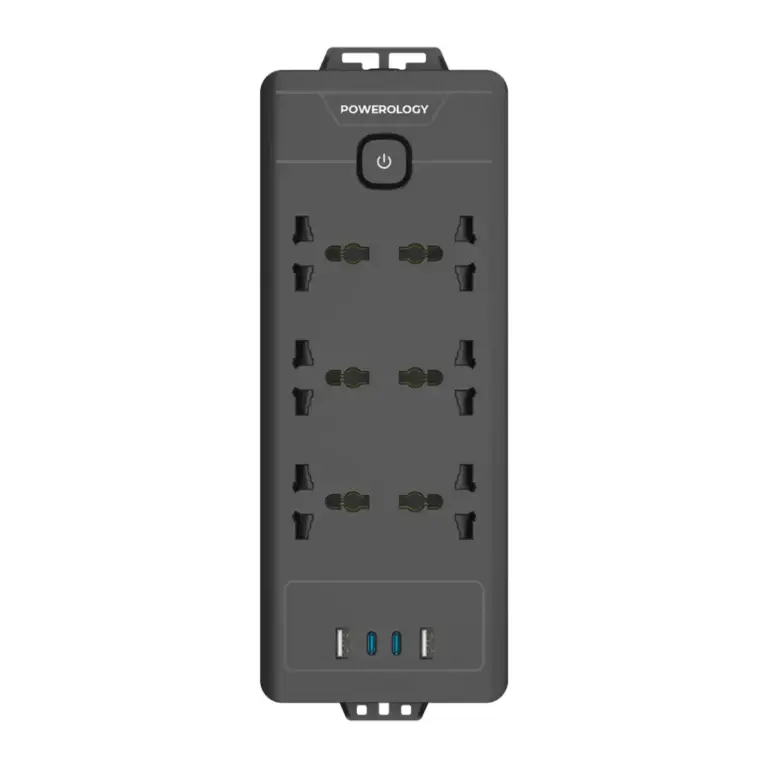 Powerology 6AC 2500W Power Strip