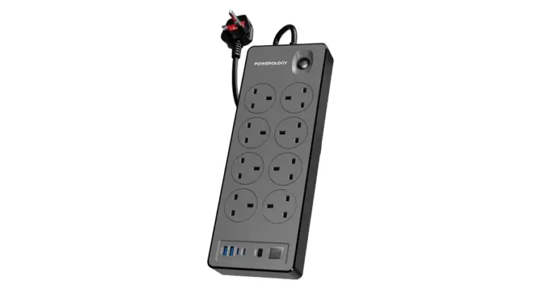 Powerology 8AC 2990W Power Strip PD 20W