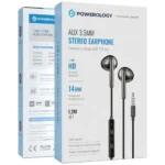 Powerology AUX 3.5mm Stereo Earphone