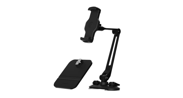 Powerology Adjustable Long Arm 360° Rotatable Suction Phone Holder