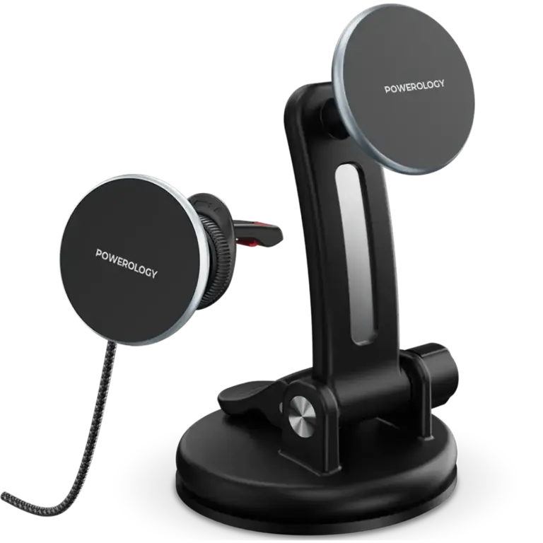Powerology Airwave Magnetic Wireless Car Charger