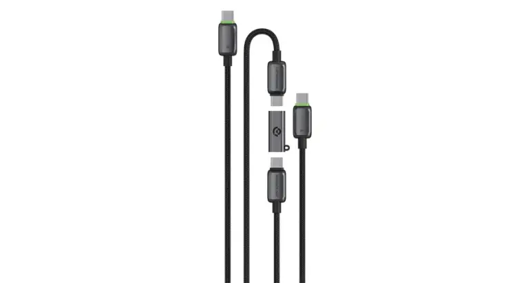 Powerology Argos Dual USB-C Cables with Connector