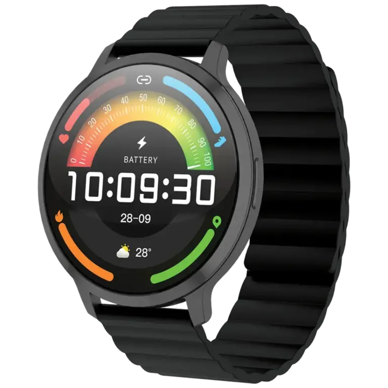 Powerology Aura Smart Watch with 1.73" AMOLED Display