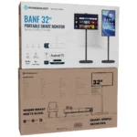 Powerology Banf 32" Portable Smart Monitor
