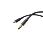 Powerology Braided Type-C to AUX 3.5mm Cable 1.2M