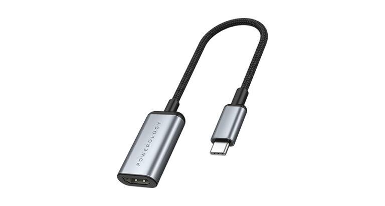 Powerology Braided Type-C to HDMI Cable 4K 60Hz