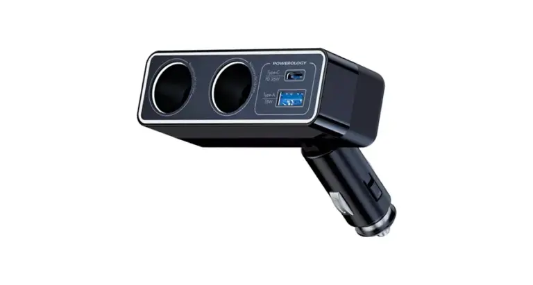 Powerology Brio 54W Multi-Port Car Charger