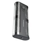 Powerology Crystalline Series Power bank 20000mAh PD 65W - Transparent/Grey