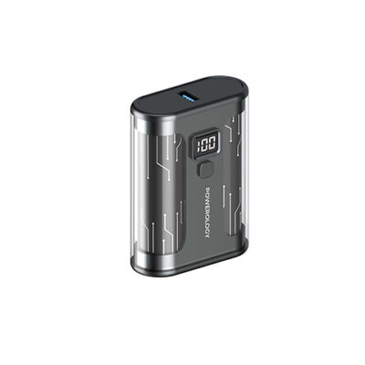 Powerology Crystalline Series Power bank 10000mAh PD 35W - Transparent/Grey