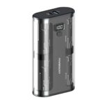 Powerology Crystalline Series Power bank 20000mAh PD 65W - Transparent/Grey